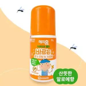 해피홈 모기퇴치제 벌레기피제 3통 모기퇴치 모기기피제 바르는 유아 롤온