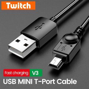 USB 미니 T-포트 케이블  충전 2.0 - 데이터 전송 MP3 MP4 플레이어 차량용 DVR GPS 디지털 카메라용