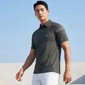 김영주골프 남성 초경량 시원한 여름 카라티 라글란 사방스판 반팔 골프 등산 셔츠
