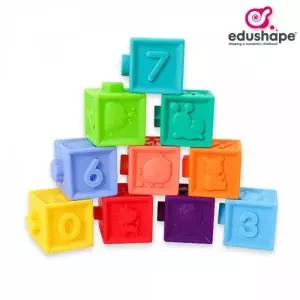 소프트 팝블럭 10P 동물 숫자 블록