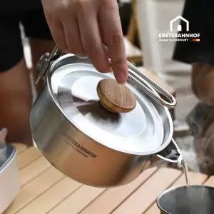주전자 1200ml 캠핑 에스테반호프 아웃백케틀
