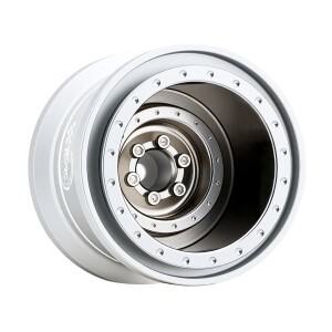 TCRC 4PCS 알루미늄 TRX4MT 비드락 휠 허브 F-150 1/18 스케일 몬스터 트럭용