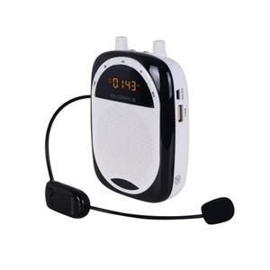 EG-100N 가이드용 강의용 충전식 휴대 무선 마이크 USB 녹음기능 기가폰 앰프 스피커