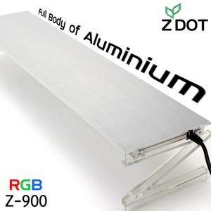 지닷 슬림 LED 조명 Z-900 RGB/ 수족관 어항 수초 수조등 등커버 라이트 램프 구피 열대어 관상어 3자 90cm