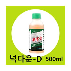 넉다운D(500ml) 파리 모기 바퀴 개미 거미 진드기 벼룩 살충제