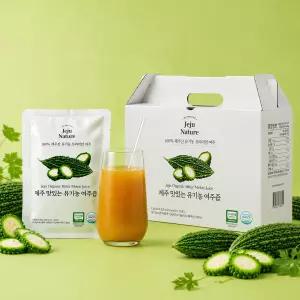 유기농 여주추출액 100% 제주네이쳐 맛있는 유기농 여주즙 2박스 (60ml x 60포)