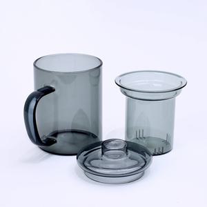 컬러 내열 유리 찻잔 티머그 티컵 차컵 티잔 350ml
