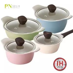 PN풍년 포시아D 올라 인덕션겸용 4종 냄비세트 (곰솥제외)