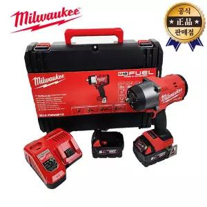 하이토크충전임팩렌치 M18 FHIW2F12 502X 5.0Ah 2배터리 12.7mm 18V 밀워키