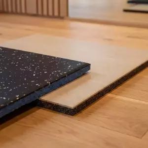 고무 블럭매트 경량 50x50cm 20T 1개 층간소음방지 충격흡수 필라테스