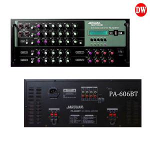 Jarguar PA-606BT 노래방앰프 4채널/800w/블루투스/usb/자구아/Karaoke Amplifier 4ch