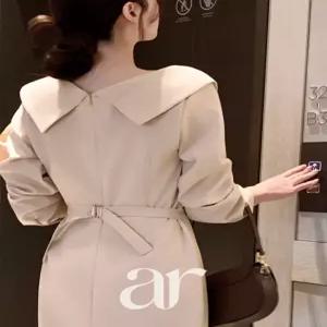 (국내제작)(돌고돌아 원조핏/하객룩 추천) 포엘 랩 셔링 머메이드 롱 원피스 op15022