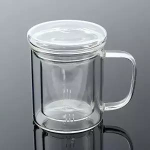 차향 내열 유리 찻잔 티머그 티컵 차우리기 350ml-WEE9728