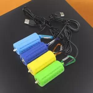 휴대용 USB 기포기 수족관 낚시 산소공급기 에어 스톤