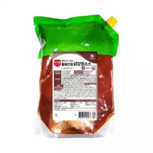 이츠웰 닭강정 소스 2Kg 1개/가공/식품/소스/양념/치킨/업소/가정