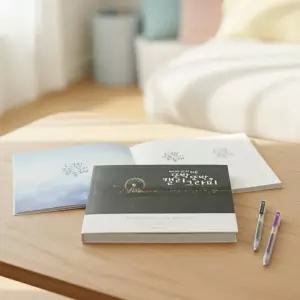 핑크풋 손글씨북 캘리그라피 또박또박 손글씨 연습 노트 따라쓰기 글씨쓰기 교정책 캘리그래피