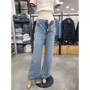 [리바이스]여성 립케이지 와이드 연청 청바지 (A6081-0002)_DG