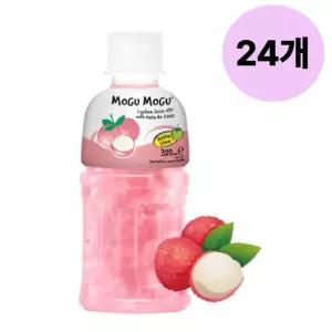 모구모구 리치맛 열대 과일 젤리 음료 320ml 24개