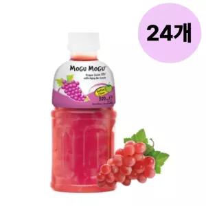 모구모구 포도맛 코코넛 젤리 주스 간식 320ml 24개