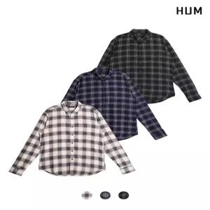 [HUM][HUM]남)단기모 체크 셔츠(FHNFCSL112P)