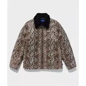 [부티크] 어웨이크 뉴욕 (U) 스네이크 스킨 퍼 코트 화이트 SNAKE SKIN FUR COAT WHITE 516930