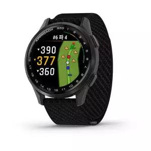 가민 어프로치 S50 골프 GPS 스마트워치 블랙, 43mm