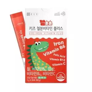종근당 어린이 젤튼튼 키즈 철분 비타민 플러스 2g 30포