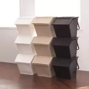 아임홈리빙 냄새차단 이지클린 3단 분리수거함 재활용수거함