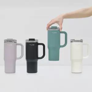 [1+1]  플립 스트로우 대용량 텀블러 900ml