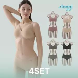 슬로기 리프팅 컨트롤 브라팬티 4세트 끈형)