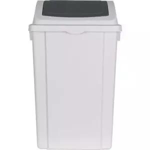 사무실 주방용 와이드휴지통 그레이 거실 거실휴지통 50L WFJLWA7