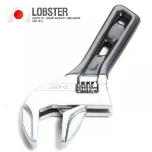 일제 LOBSTER 경량 숏타입 몽키렌치 UM36S 전문가용 멍키 스패너 수작업공구 로보스터