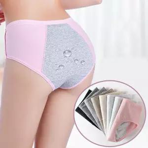 3중방수 생리 위생팬티 메쉬 통기성 흡수패드 샘방지 팬티 (M~XL)
