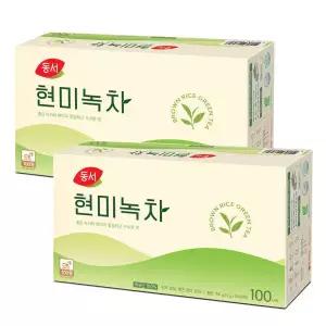 동서 현미녹차100T+100T 총200T