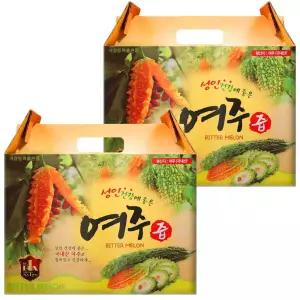국산 여주즙 진액 엑기스 100ml 60포 2박스 (120포)