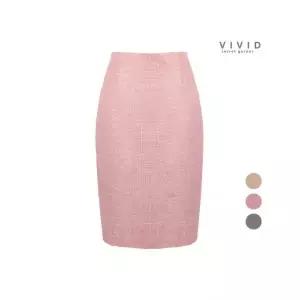 비비드시크릿가너 VIVID 여성 체크 정장 스커트 664999