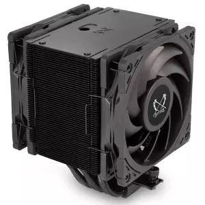 Scythe SCMG-6000DBE 사이드 플로우 CPU 쿨러 MUGEN6 블랙 에디션 듀얼 팬 직경 6mm 히트 파이프 x 6