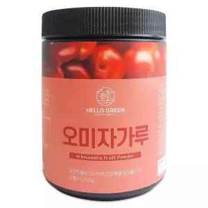 그린 헬로우 국내산 오미자 분말 가루 250g