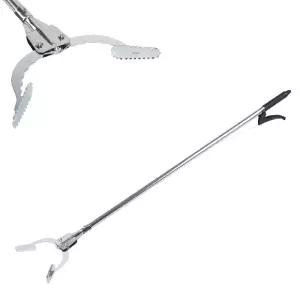 스텐 롱 집게 93cm/청소/환경/휴지집게/쓰레기줍는/쓰레기/담배꽁초/청소용/긴집게/쓰레기용/다용도/롱집게