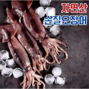 [대호] 大사이즈 손질 통오징어 260g×10팩, 총 20미 (팩당2마리/원양산)