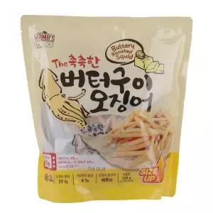 버터구이 오징어 536g/간식/오다리/오징어입/안주/어르신/맥주/군것질/영양/아이들/어른/오징어포/조미/아