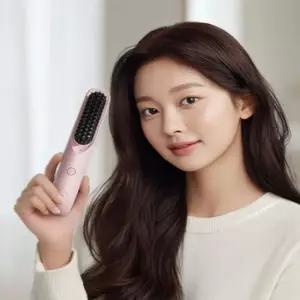 초경량 휴대용 빗 무선 고데기