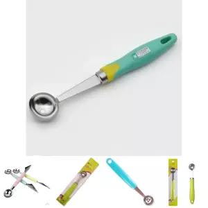 (20.5cm) 한성 수박 스쿱/화채/스푼/과일볼/스텐/스텐레스/과일/숟가락/스쿠퍼/다용도/디저트/볼러/볼스푼