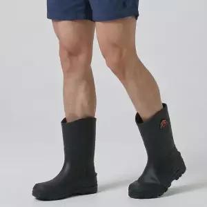 멜팅브라운 남자 레인부츠 미들 장화 장마신발