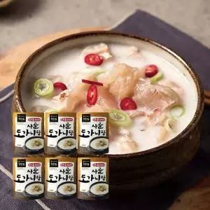 [NS홈쇼핑][고삼농협] 착한들 한우 사골도가니탕 500g x 6팩[36060459]
