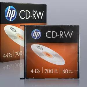 제이하이 HP CD-RW 4-12X 700MB 1P 슬림케이스 10장 컴퓨터CD