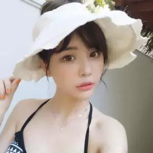 린넨 돌돌이 썬캡 모자 휴대용 여름 여자 나들이 모자