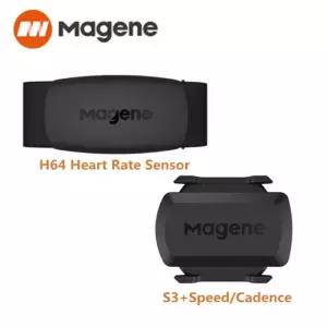 자전거심박계 속도계 Magene 신형 H64 블루투스40 ANT 심박수 S3 케이던스 센서 GARMIN Bryton IGPSPORT 컴
