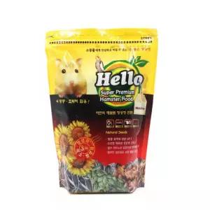 업위드 HELLO 네츄럴씨드 프리미엄 해바라기씨 800G 앵무새사료 앵무새해바라기씨 햄스터호박씨