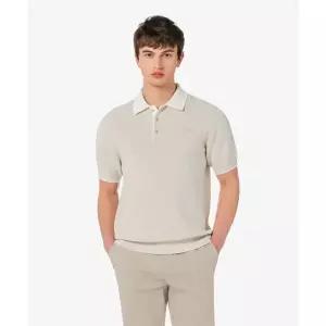 라코스테 LACOSTE 립조직 카라 연사 반팔 스웨터 폴로 셔츠 PH943E-56G I18 PH943E-56GI18 1156394